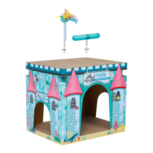 NALA SCRATCHER BOX WITH TOYS-Under the Sea