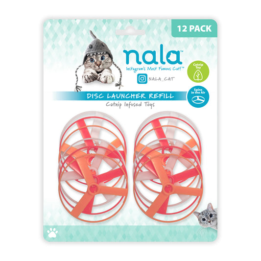 NALA DISC LAUNCHER REFILL 12PK