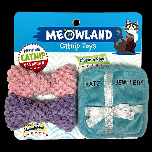 Meowland Pretty Plush Catnip 3 pk