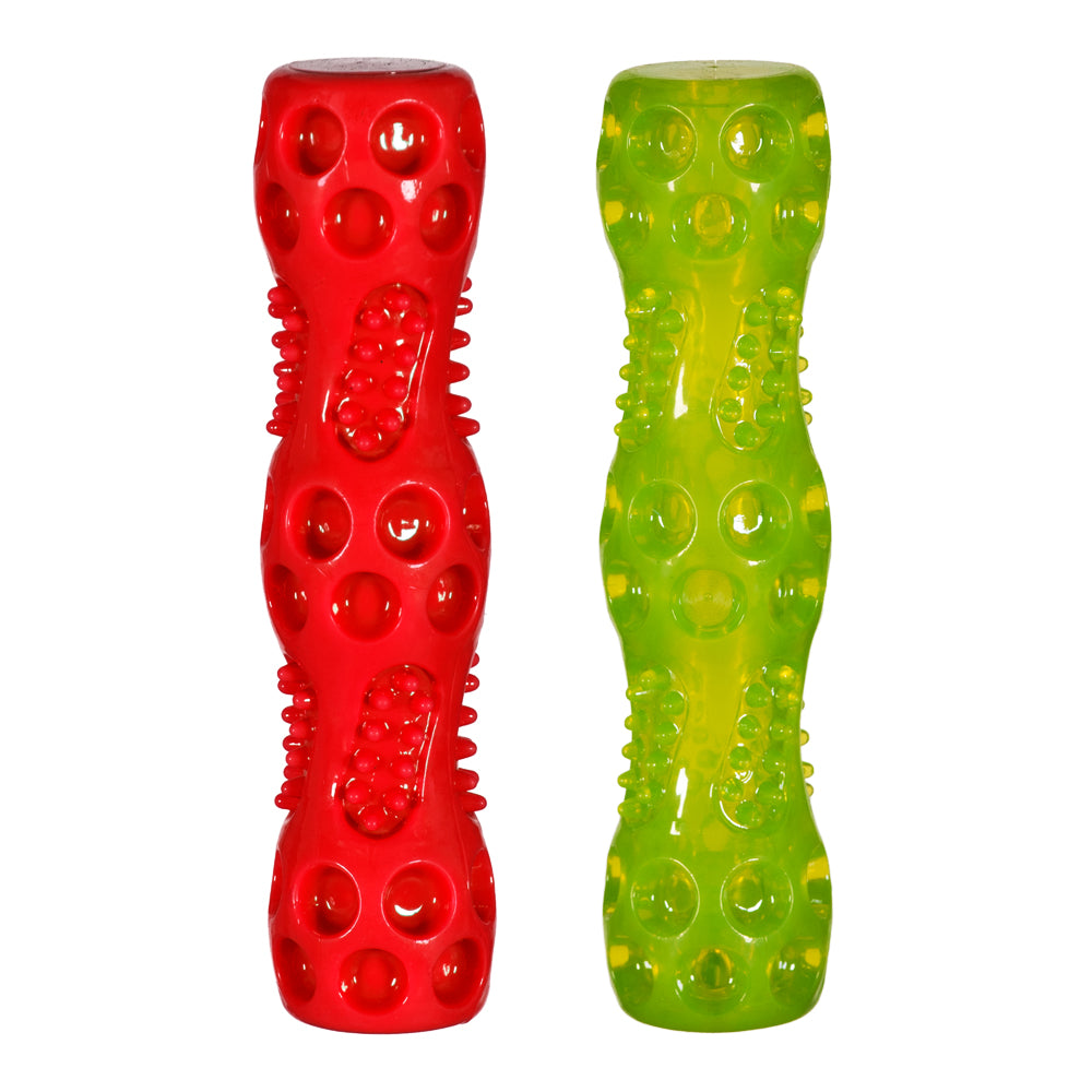 Chase 'n Chomp Squeak and Light Up Sticks Dog Toy, Mental & Physical Stimulation, 2 Pack Large Chase 'n Chomp Squeak and Light Up Sticks Dog Toy, Mental & Physical Stimulation, 2 Pack Large