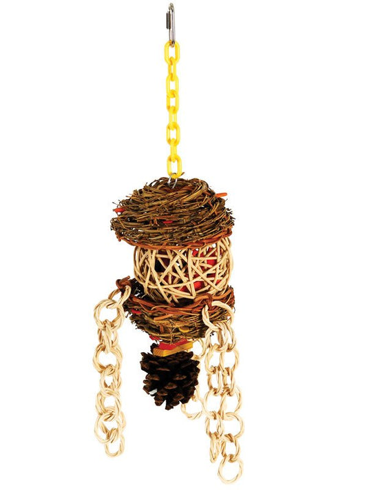Overflow Wreath bird cage toy