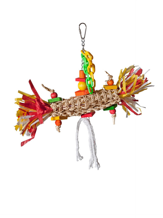 Confetti Burrito bird cage toy