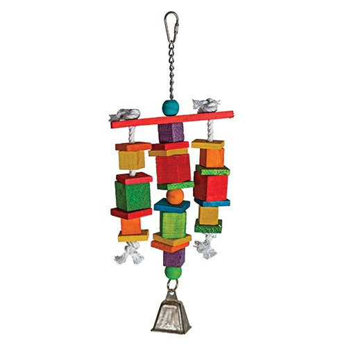 Double Decker Chew bird toy