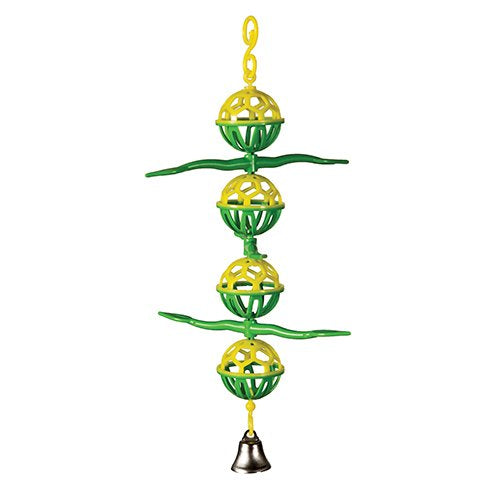 Lattice Ball With Perch and Bell