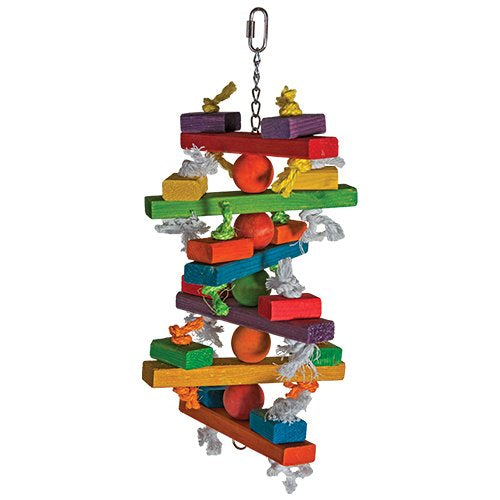 Large Knots N Slats bird cage toy
