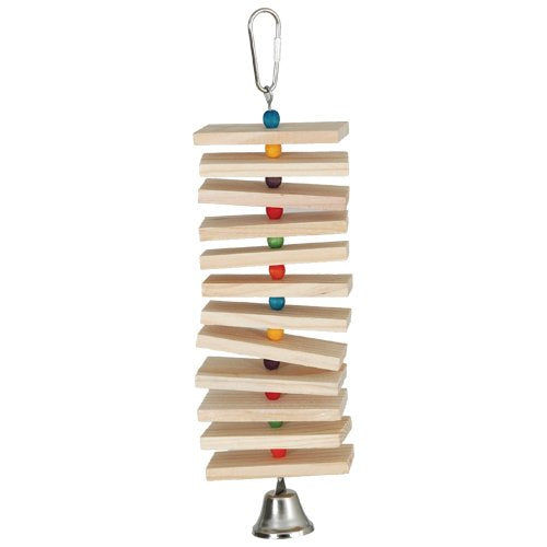 Medium Natural Stack bird cage toy