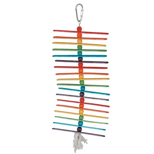 Popsicle Sticks bird cage toy