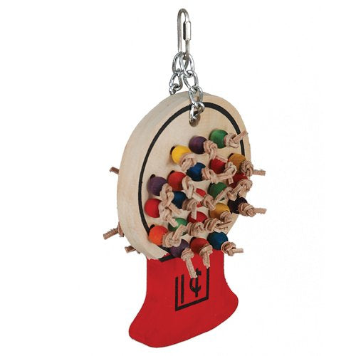 Large gumball machine bird cage toy