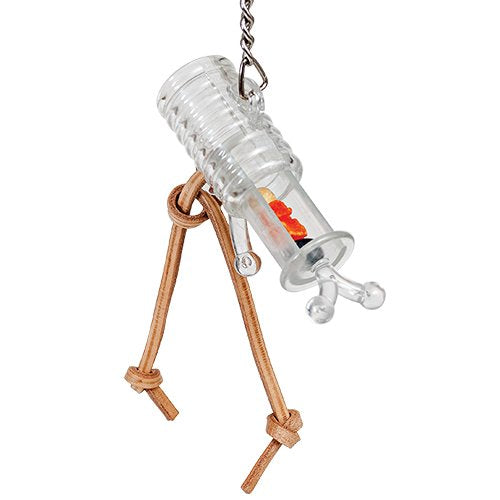 Barrel of fun foraging bird toy