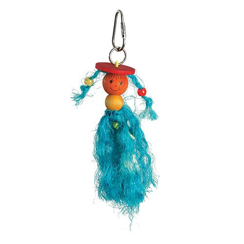 Tiny Preening Doll bird toy