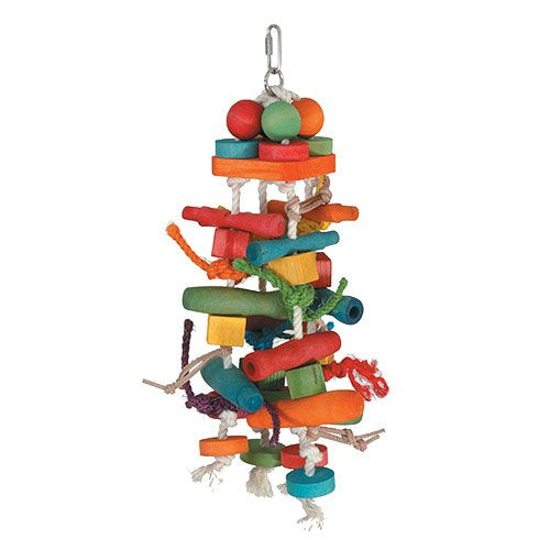 Chew N Push Pull bird cage toy