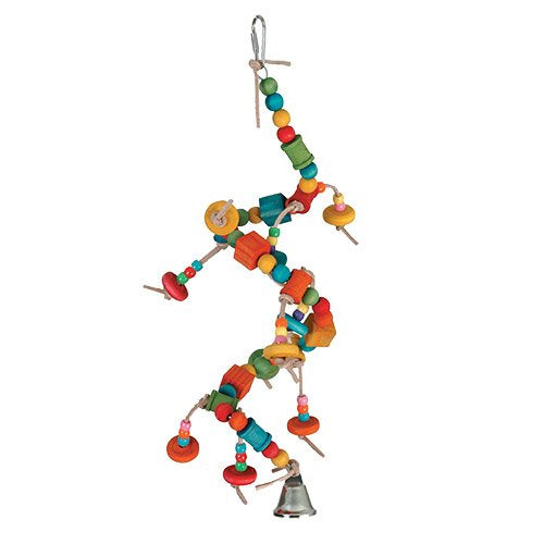 Active Curl bird perch toy