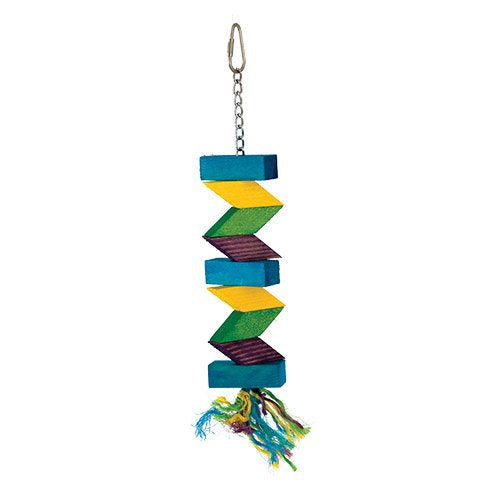 Medium spinning diamonds bird cage toy