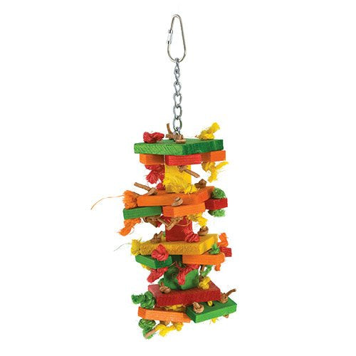 Mini Knots N Blocks bird cage toy