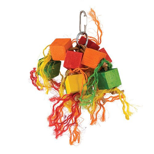 Chew N Blocks bird cage toy