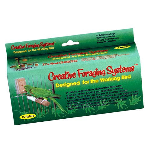 Small creative foraging refills