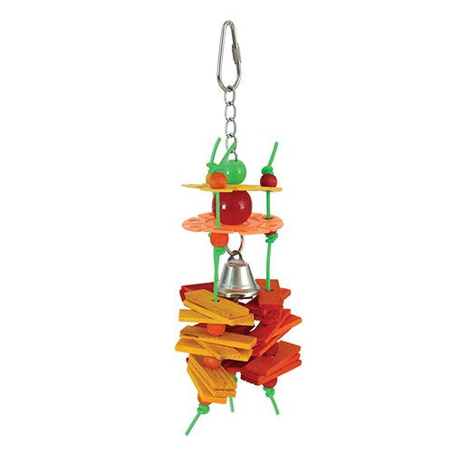 Disc Dangler bird cage toy