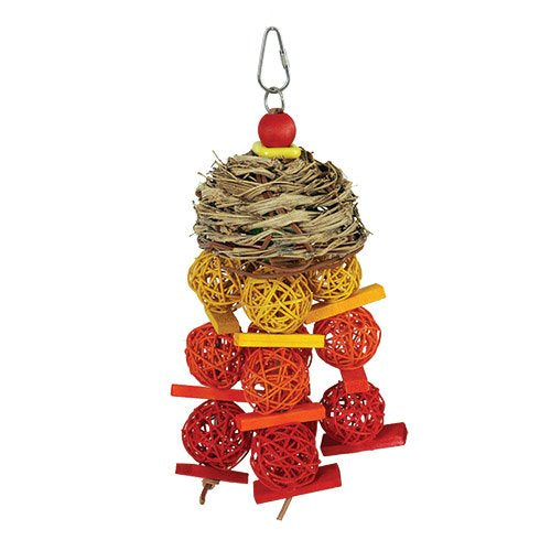 Multi Crunch bird cage toy