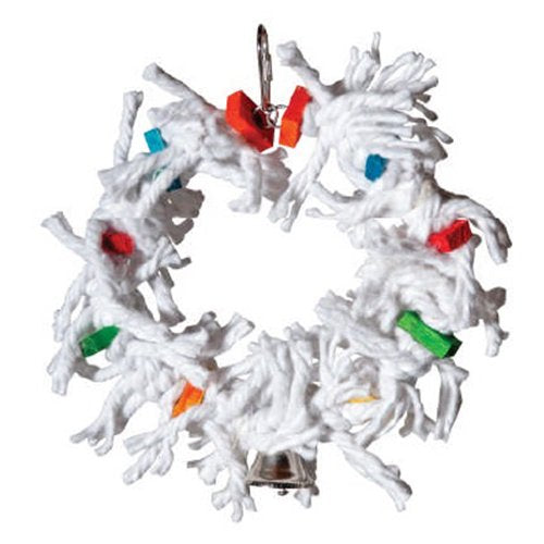Supreme Cotton Wreath 8" dia. for birds