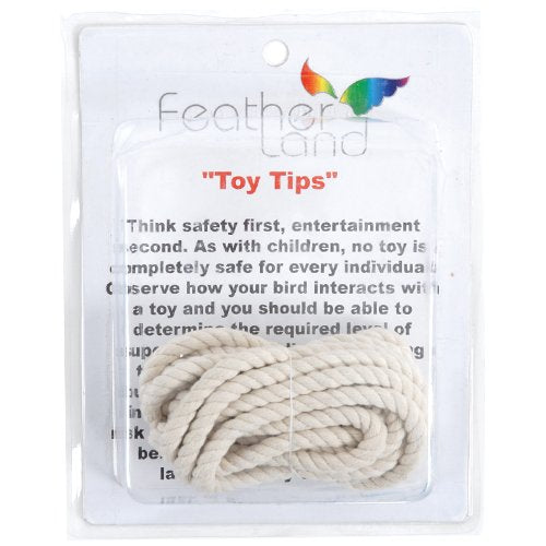 Cotton rope for DIY bird toys