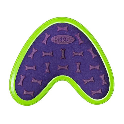 Purple Outer Armor large boomerang for dogs