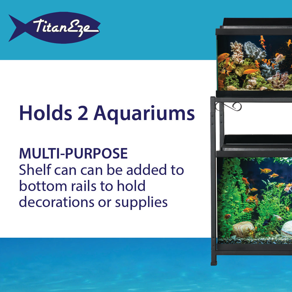 TitanEze 20 Gal High Tank or 15 Gal Aquarium Stand