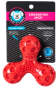 Small Squeaker Jack Dog Toy