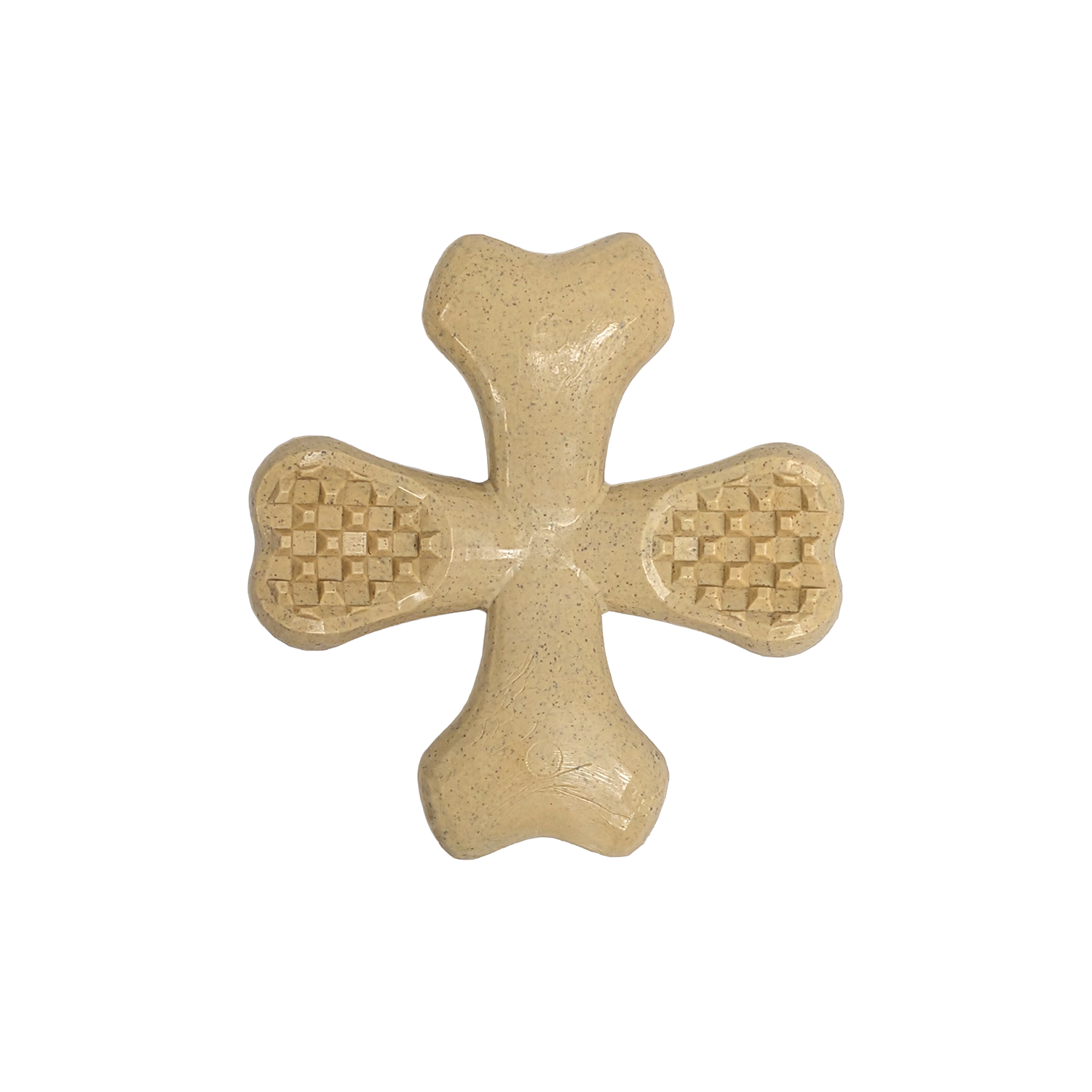 DuraFlex Bacon-Flavored Cross Bone Dog Toy