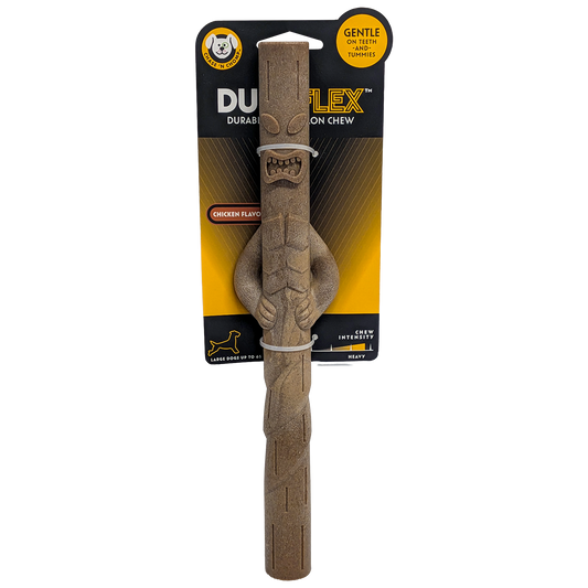 DuraFlex Tiki Stick Dog Toy