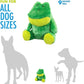 Hero Chuckles 2.0 Plush Frog with 3-in-1 Squeaker