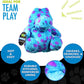 Hero Chuckles Plush Polka-Dotted Alligator with 3-in-1 Squeaker