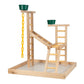 24" Playland Bird Perch with Cups image