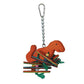 Medium Dinosaur bird cage toy