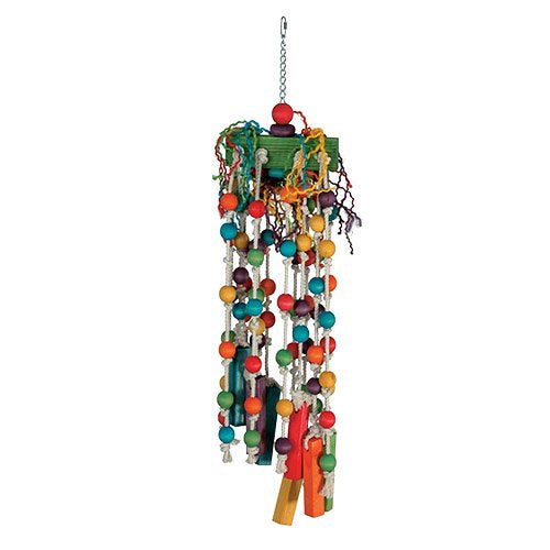 Giant Push Pull bird cage toy