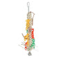 Macrame Chain Gang bird cage toy