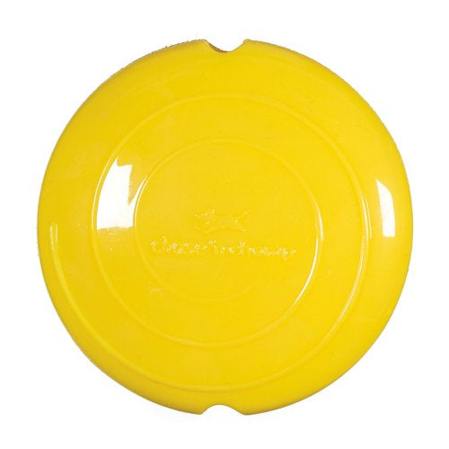 Yellow field disc frisbee for dogs