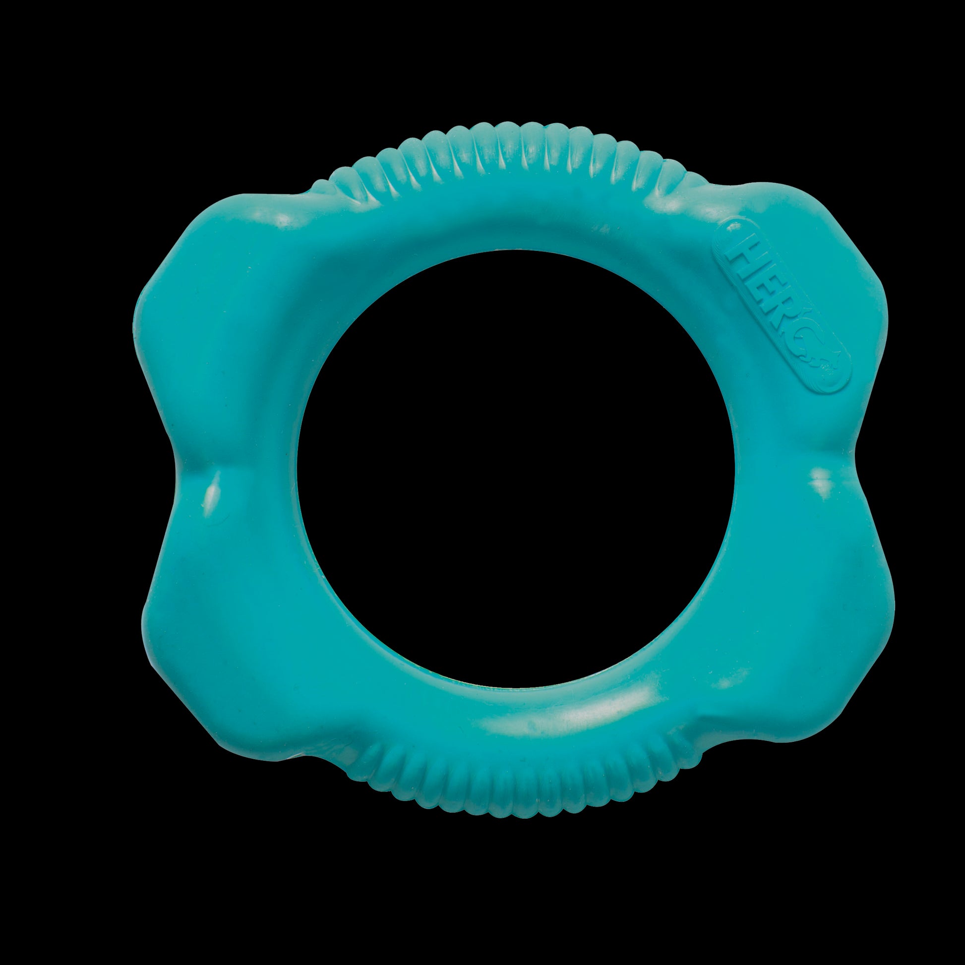 Blue Hero puppy rubber ring toy