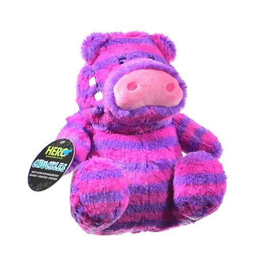 Hero Chuckles Hippo plush toy for dogs