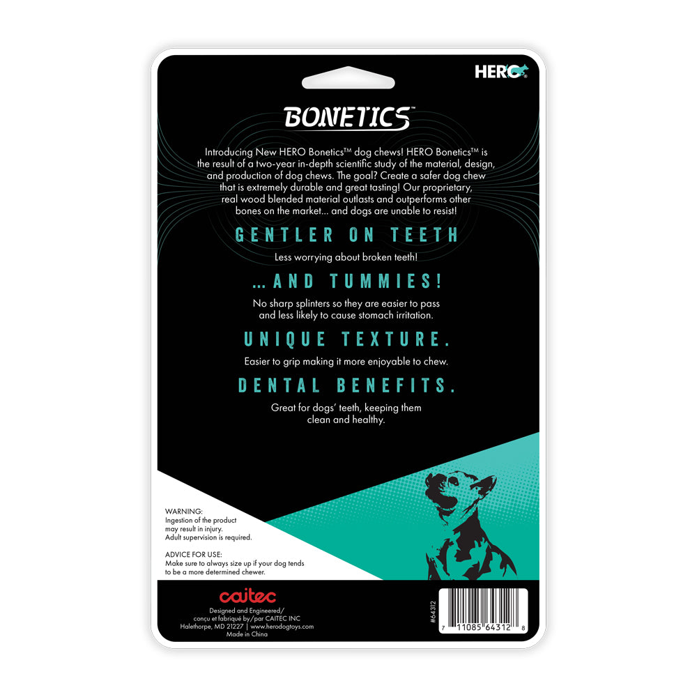 Hero Bonetics™ 3-pack chew combo for small dogs