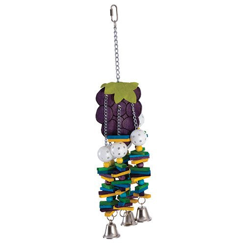 Large grapes bird cage toy