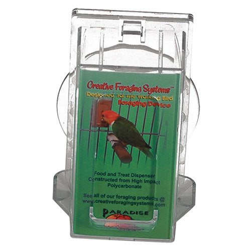 Creative foraging systems vertical holder for small birds