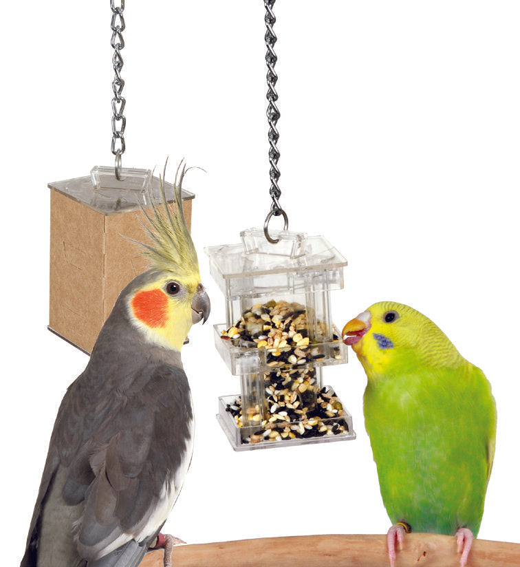 Hide Away foraging feeder for birds