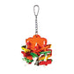 Dangling flower bird cage toy