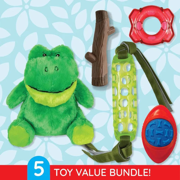 Dog on sale toy bundle