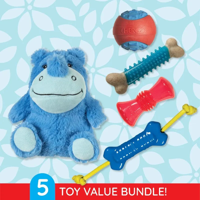HERO small dog five toy bundle
