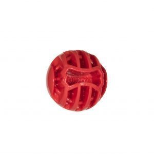 Red medium ball for dogs