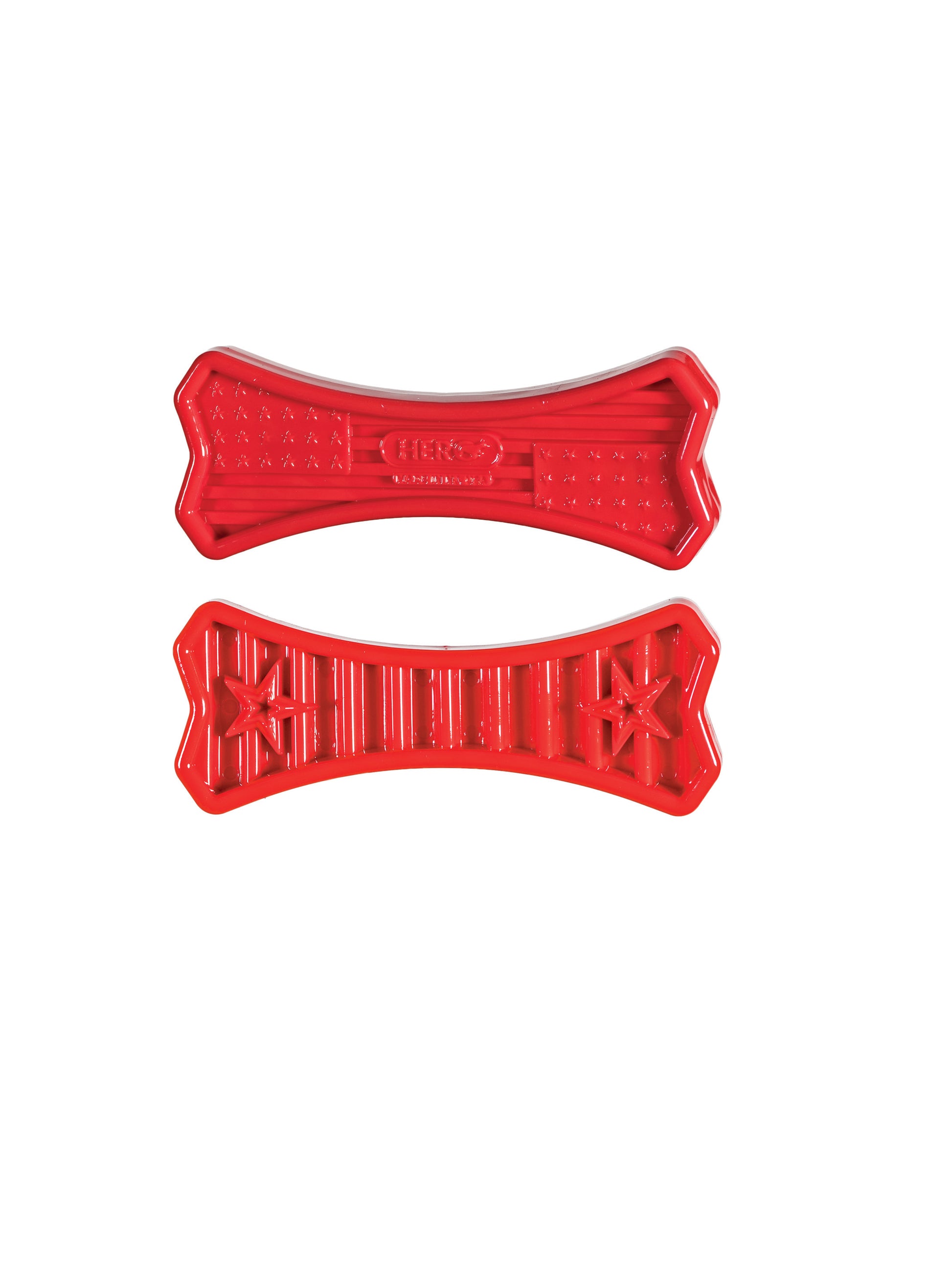 Red small bone toy for dogs